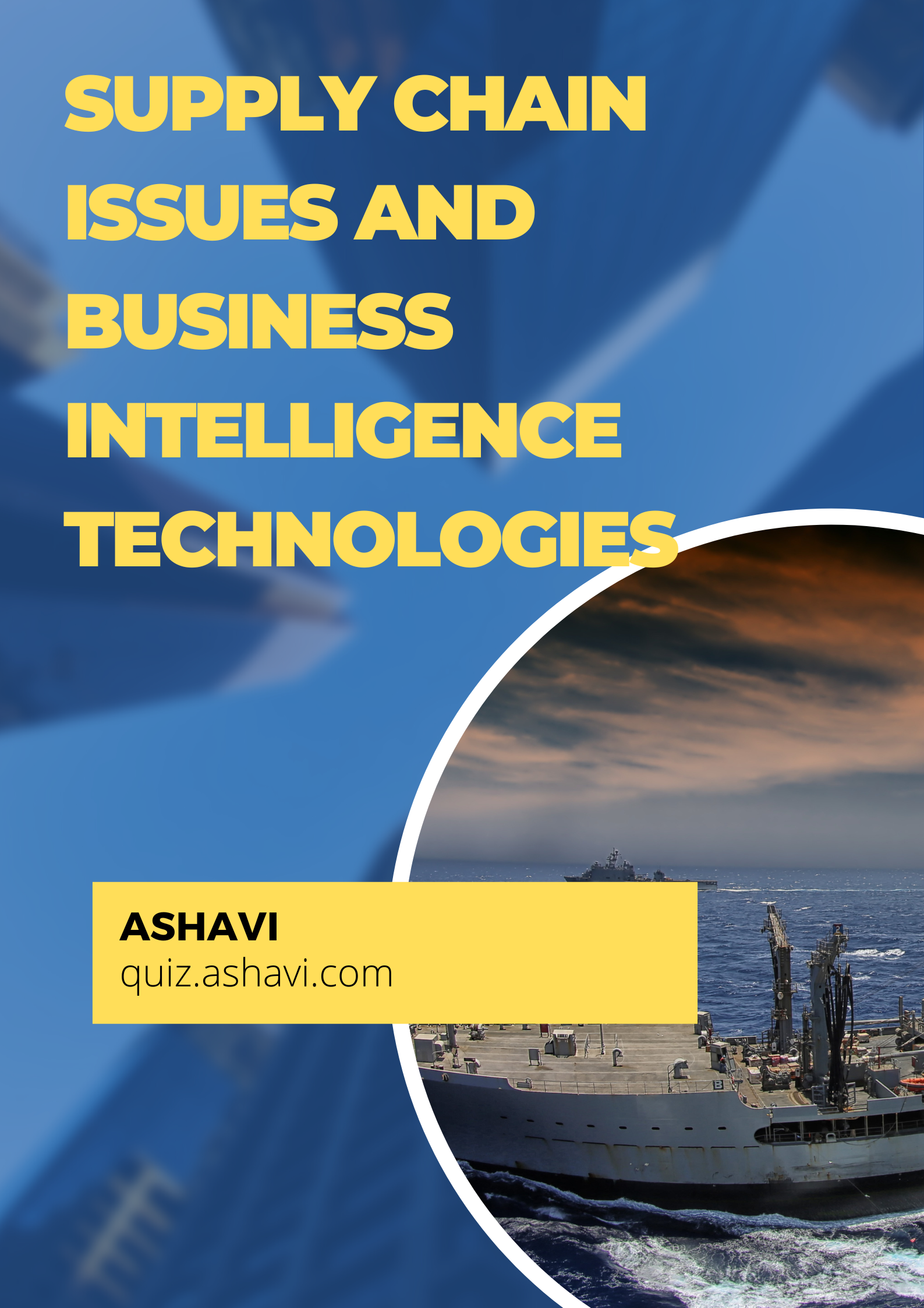 Supply Chain Issues and Business Intelligence Technologies